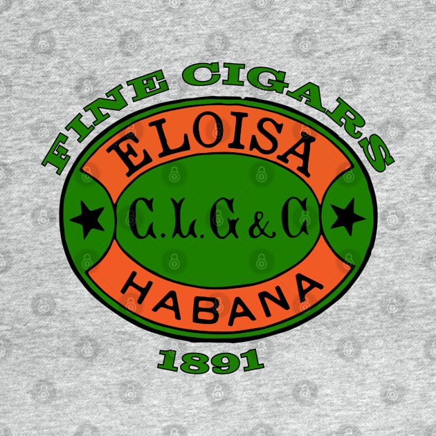 Historic Cigar label by L Arenal by MultistorieDog